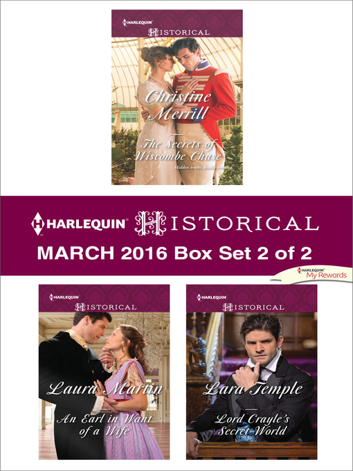 Title details for Harlequin Historical March 2016--Box Set 2 of 2 by Christine Merrill - Available